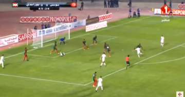 Vidéo: Khenissi ouvre le score pour la Tunisie